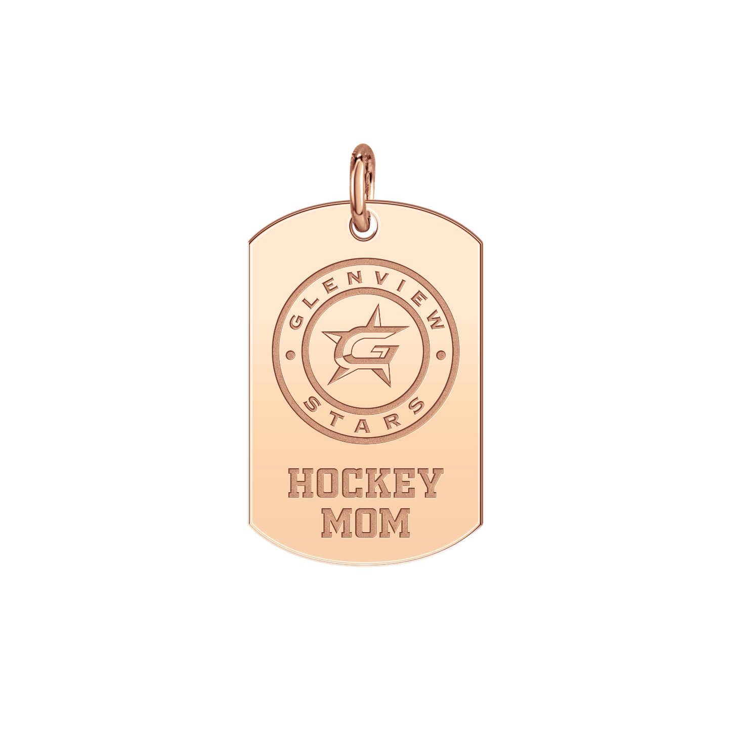 Glenview Stars Hockey Mom Tag