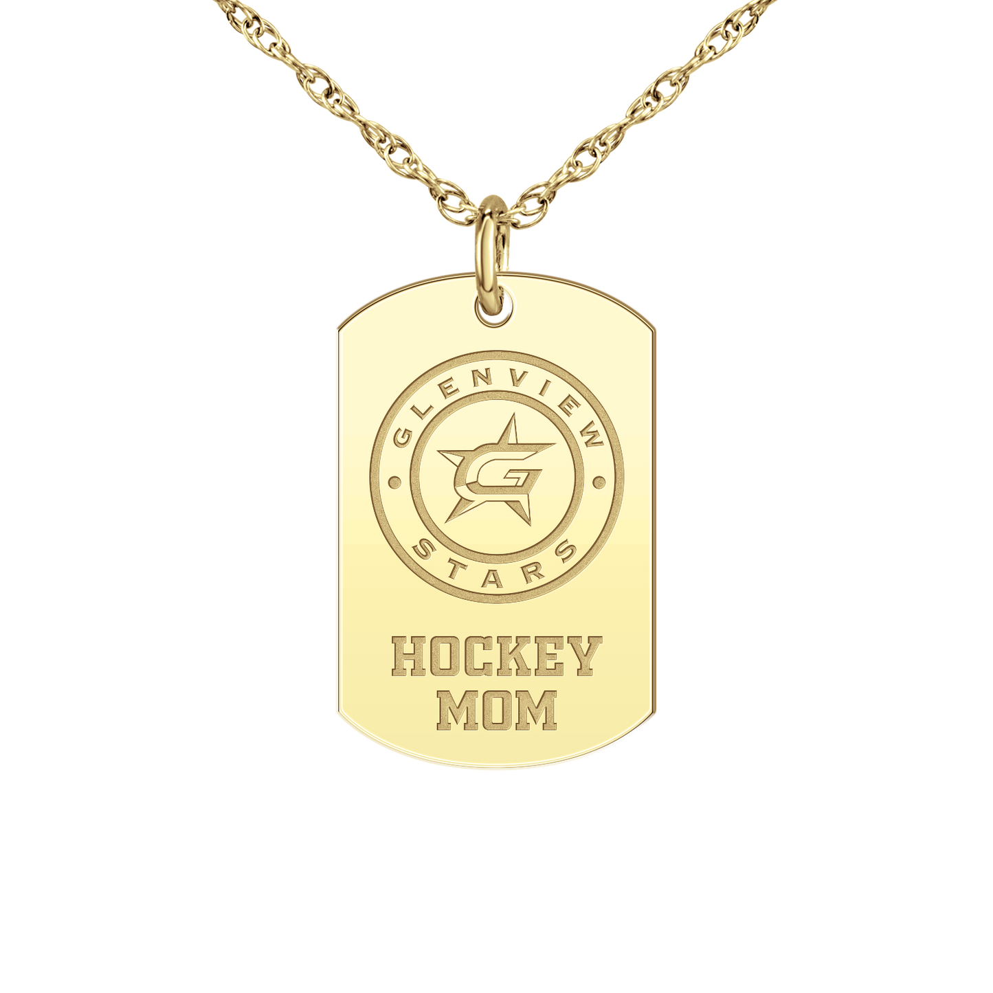 Glenview Stars Hockey Mom Tag