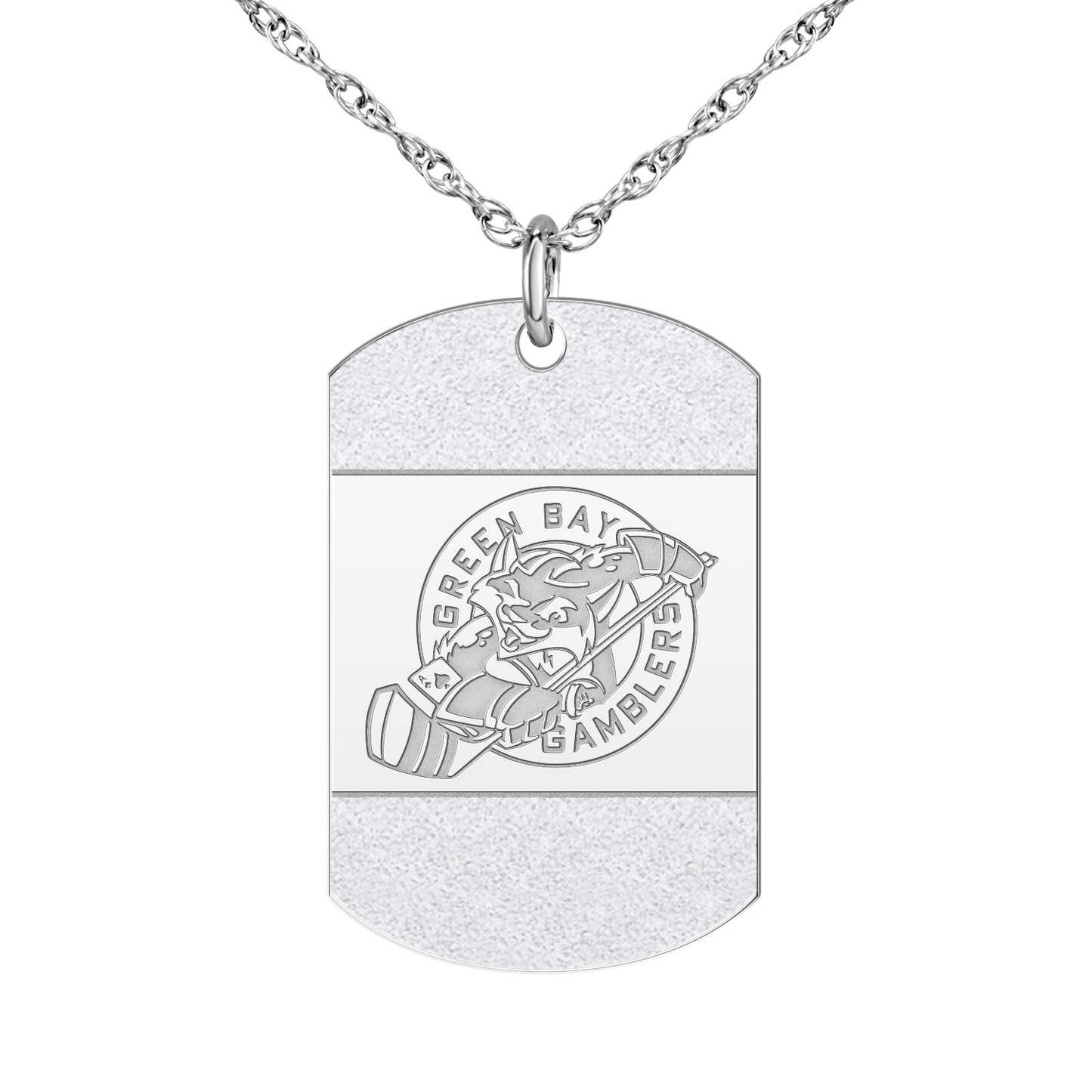 Green Bay Gamblers Iced Tag