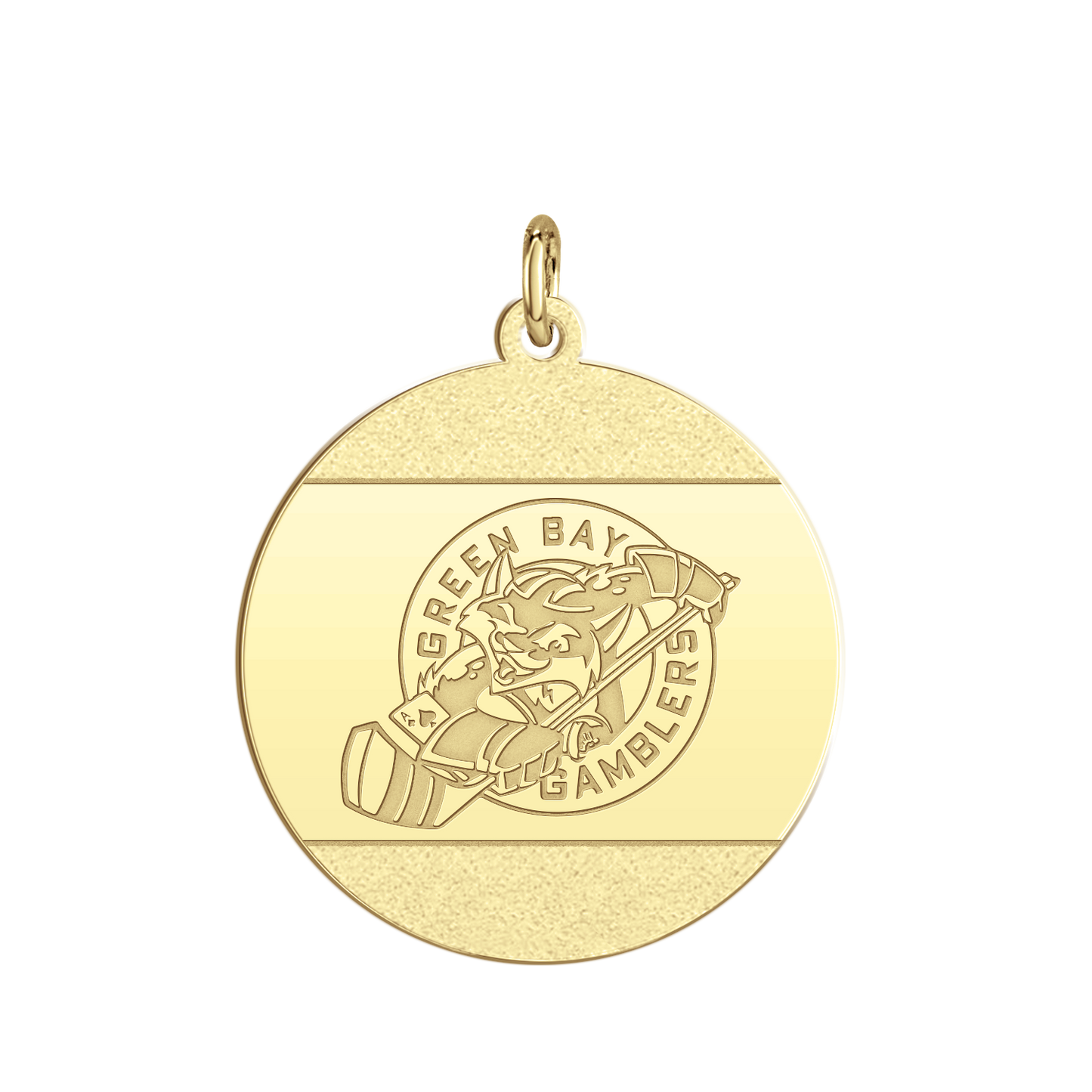 Green Bay Gamblers Iced Disc