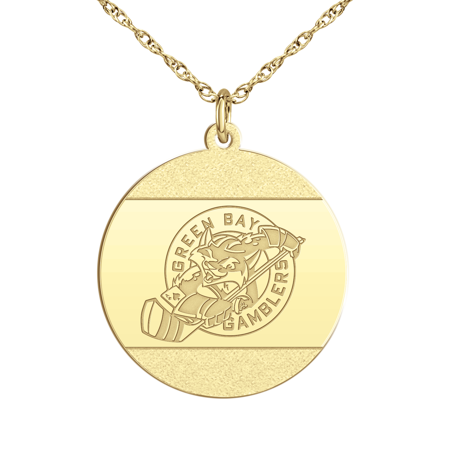 Green Bay Gamblers Iced Disc