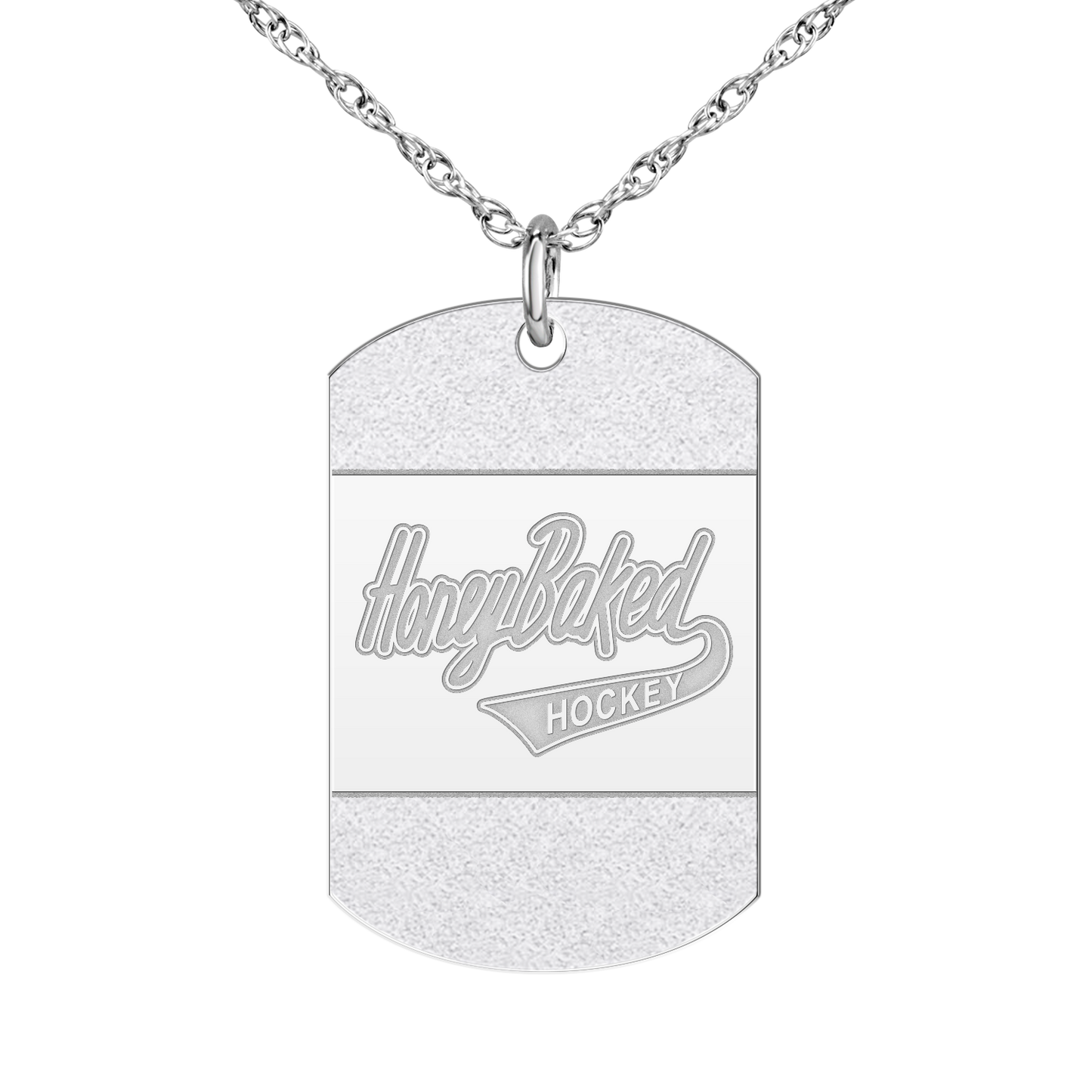 Honey Baked Hockey ICED Signature Tag Large
