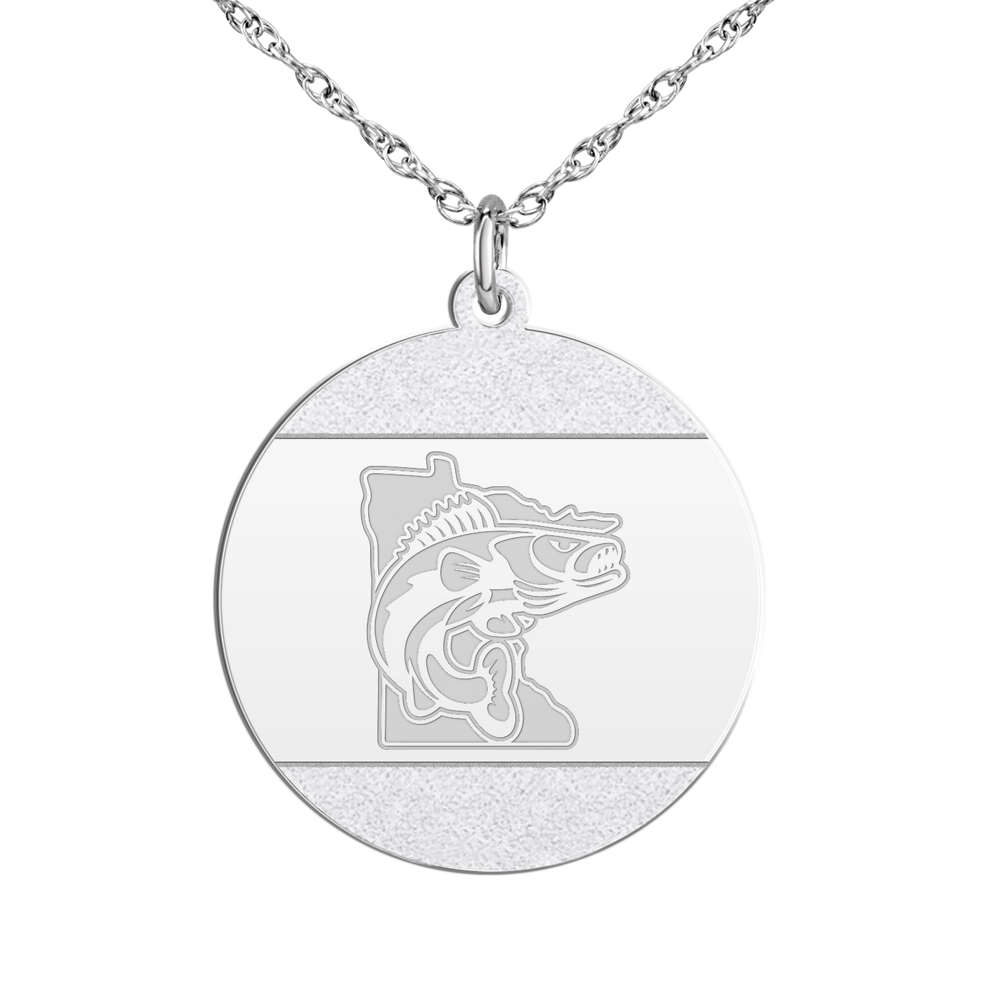 Minnesota Walleye ICED Signature Disc Large