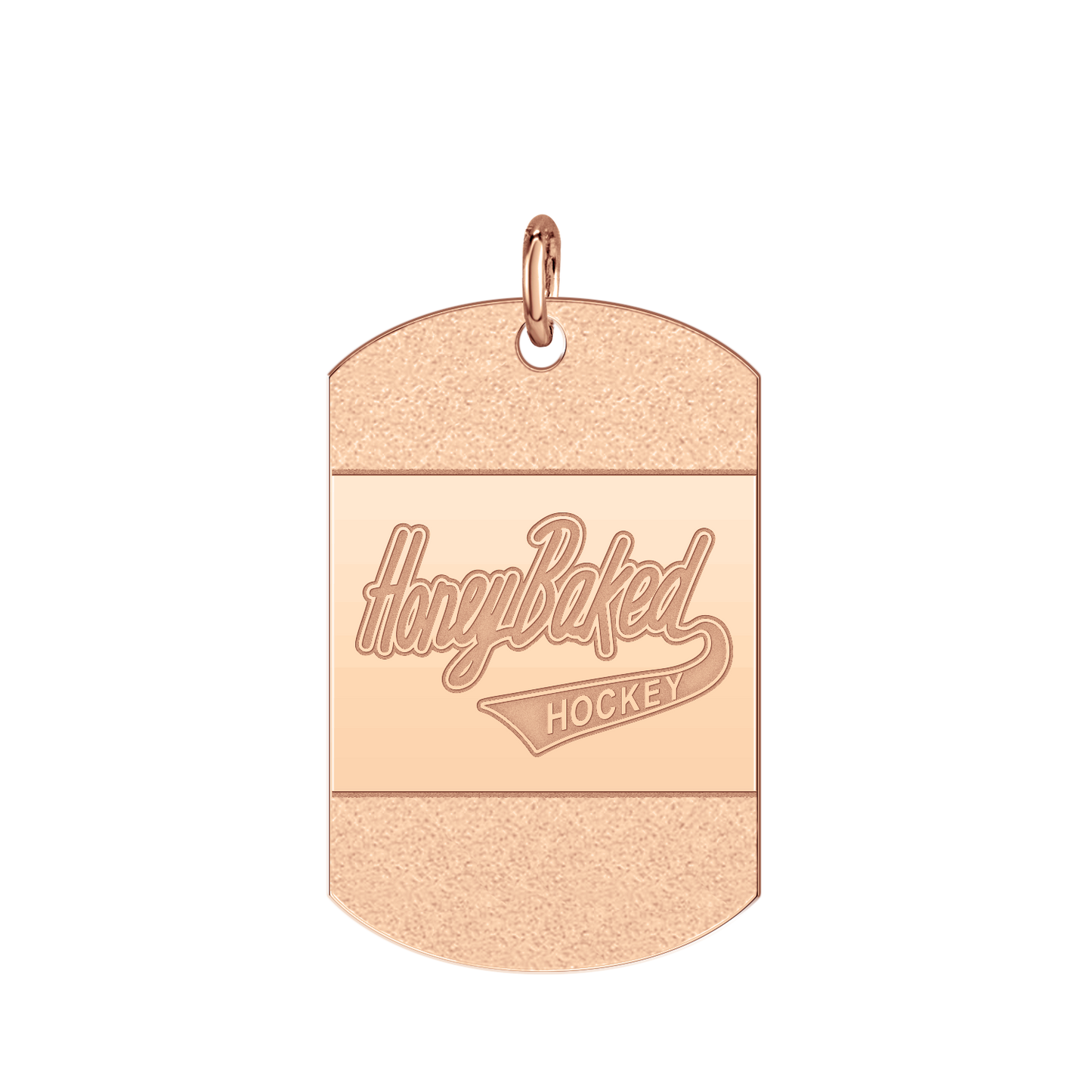 Honey Baked Hockey ICED Signature Tag Large