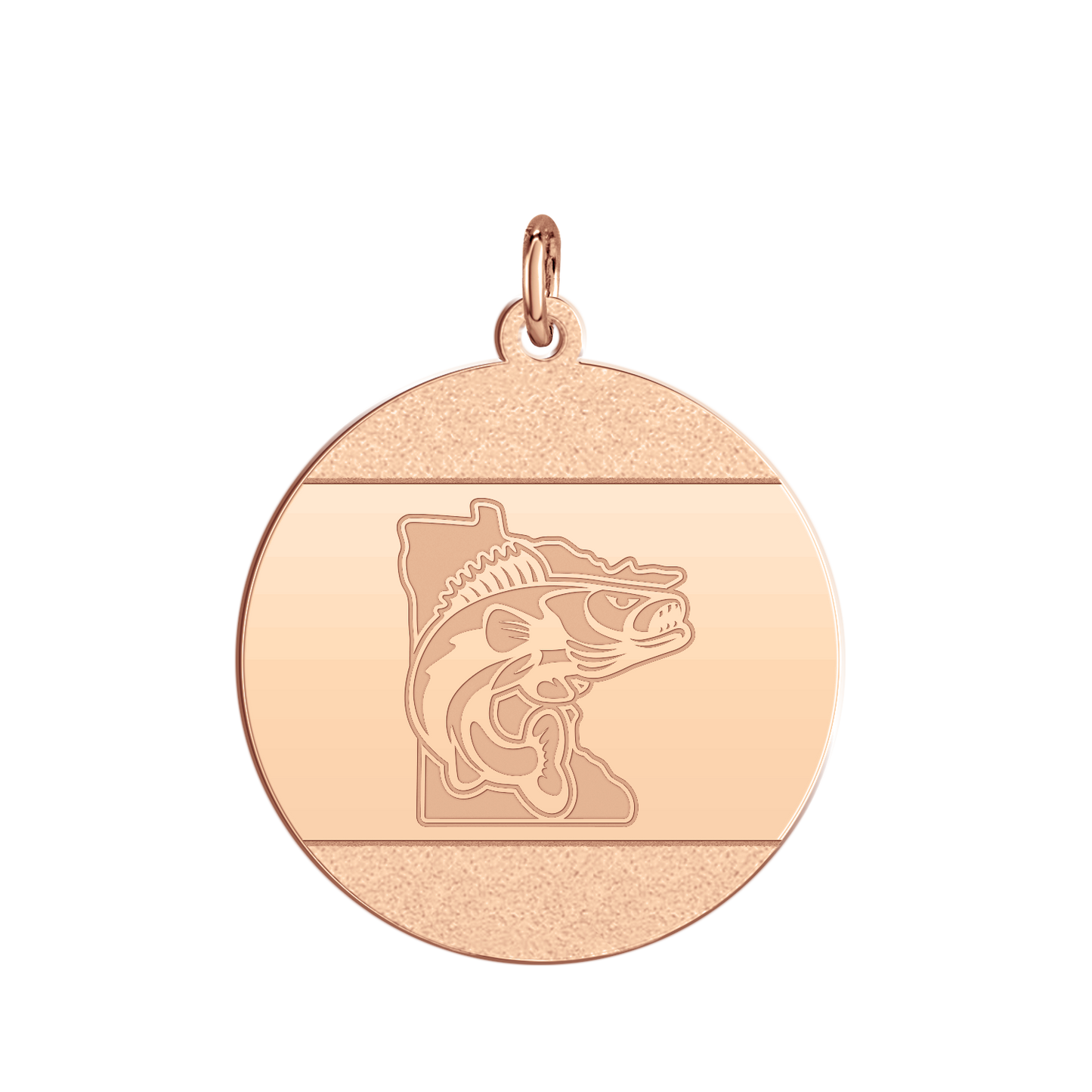 Minnesota Walleye ICED Signature Disc Large