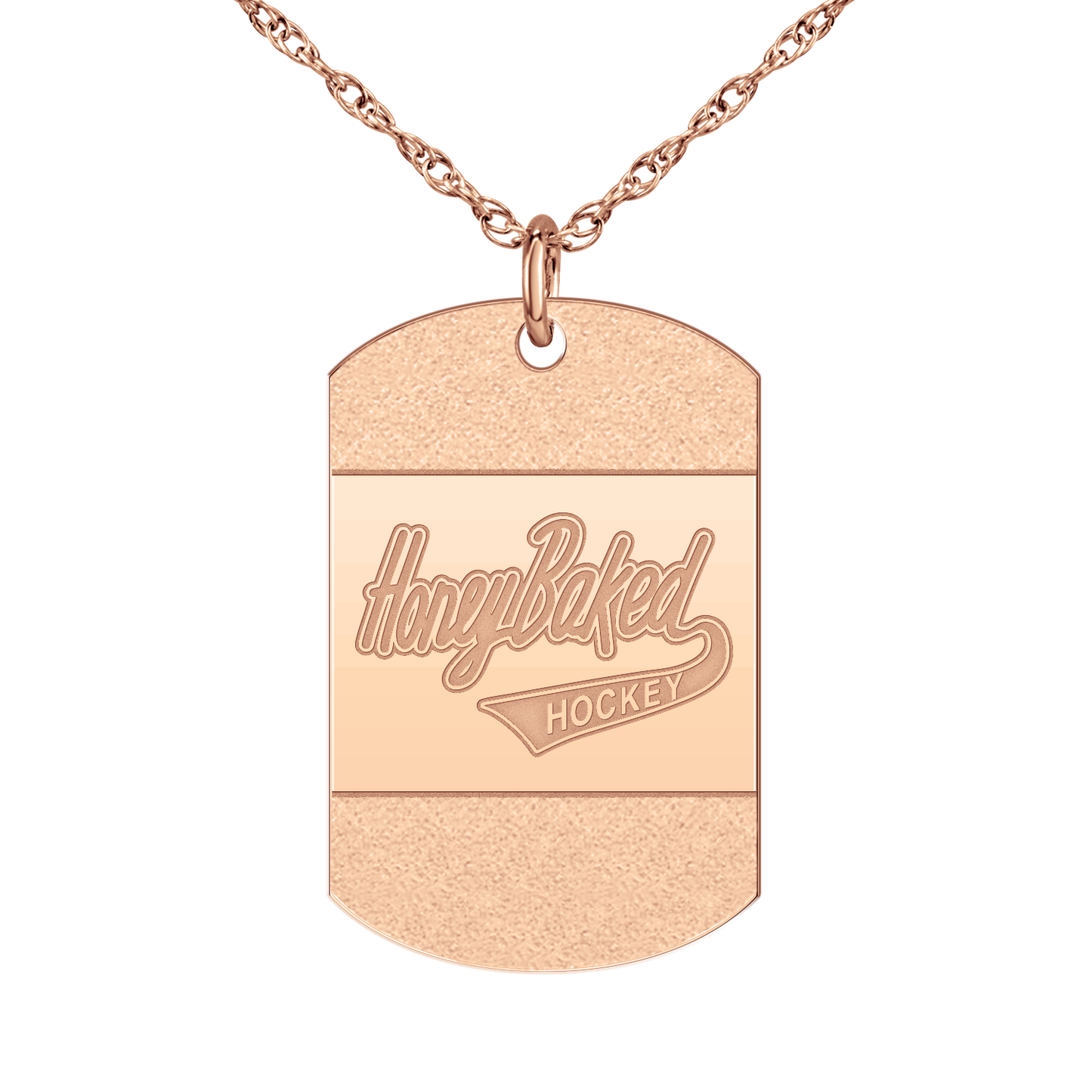 Honey Baked Hockey ICED Signature Tag Large