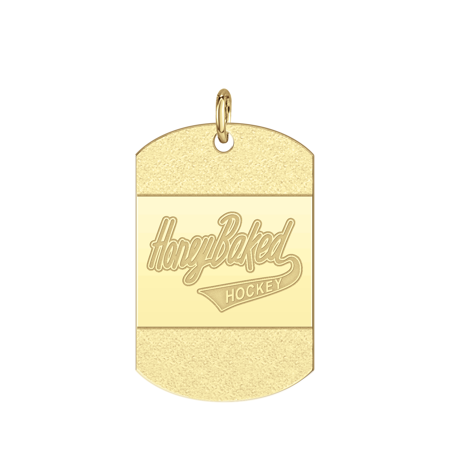 Honey Baked Hockey ICED Signature Tag Large