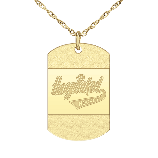 Honey Baked Hockey ICED Signature Tag Large