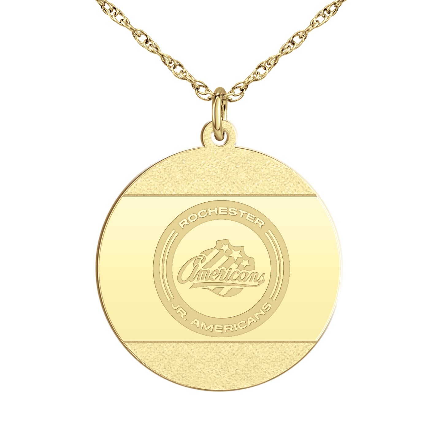 Rochester Jr. Americans ICED Signature Disc Large