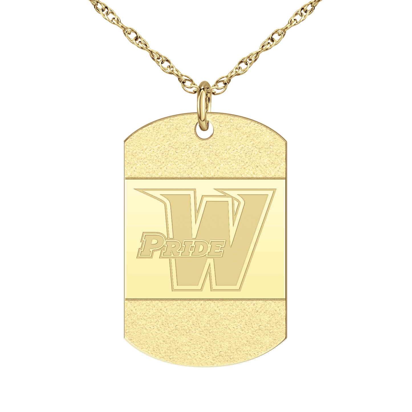 Washington Pride ICED Signature Tag Large