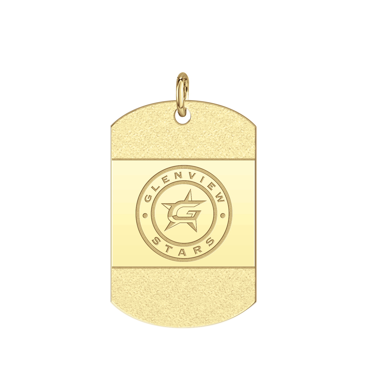 Glenview Stars Iced Tag