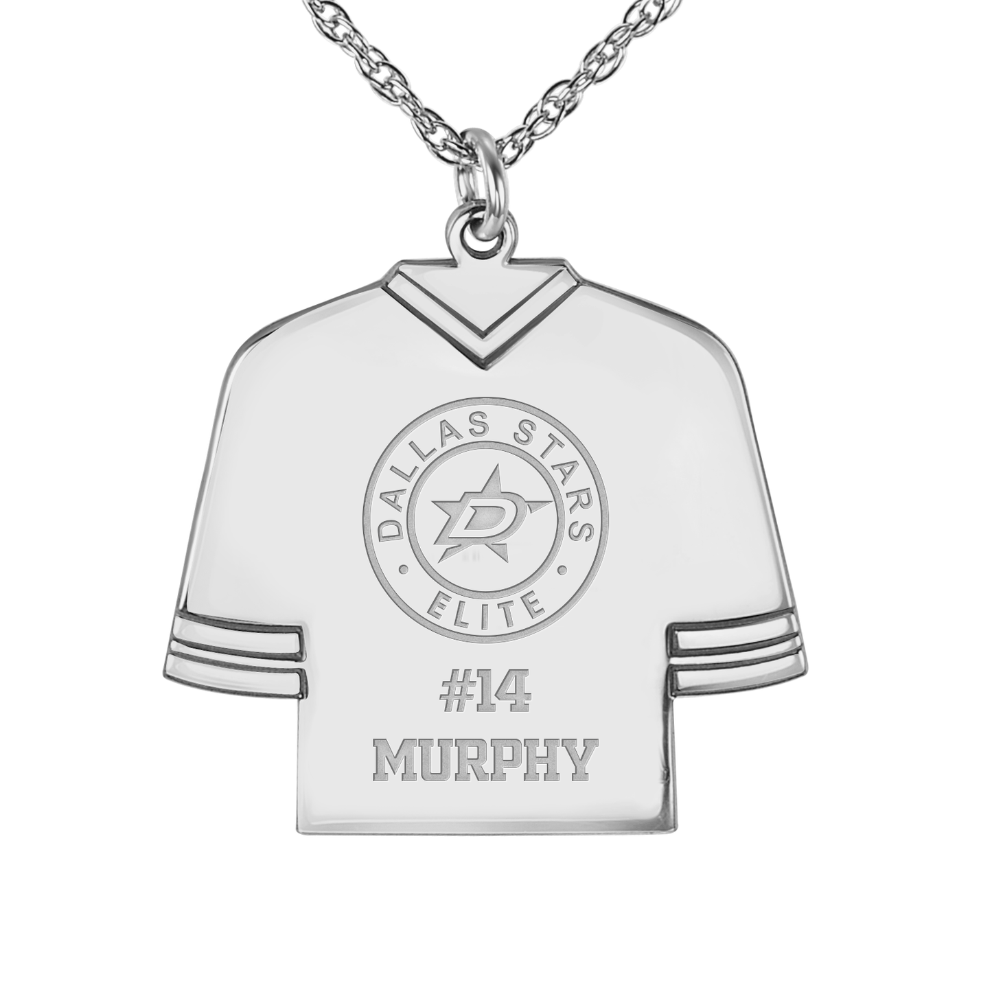 Dallas Stars Elite Hockey Jersey Pendant