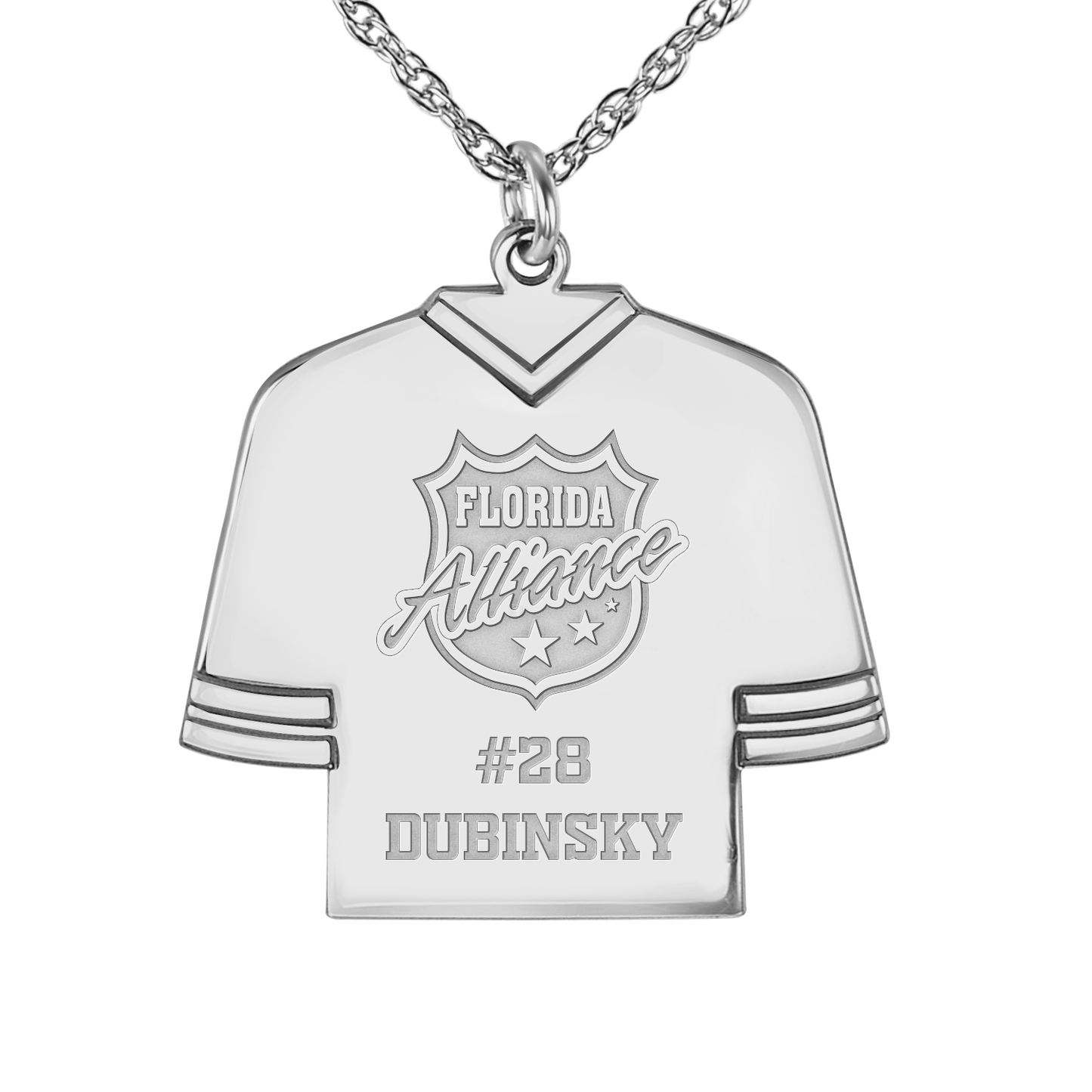 Florida Alliance Hockey Jersey Pendant