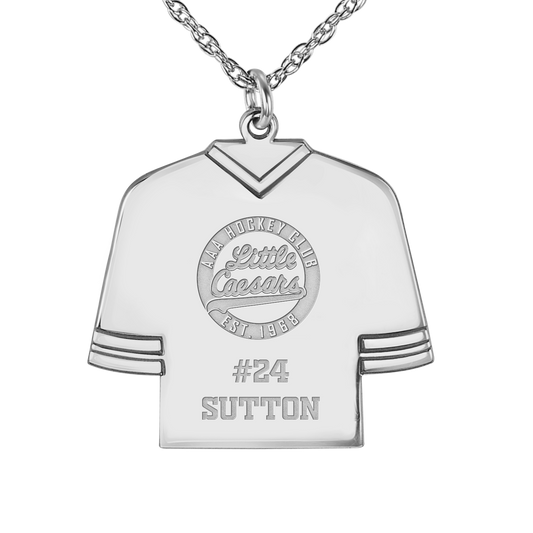 Little Caesars Hockey Jersey Pendant