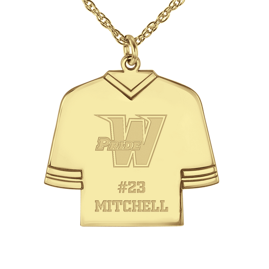 Washington Pride Hockey Jersey Pendant