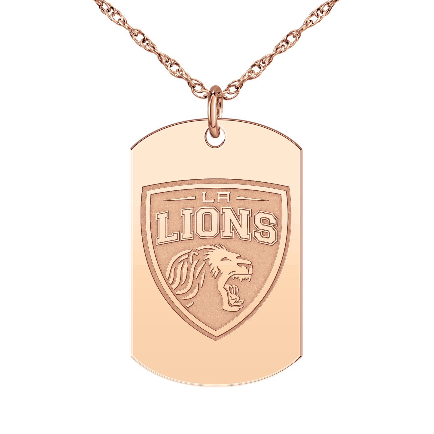 LA Lions Logo Tag Large