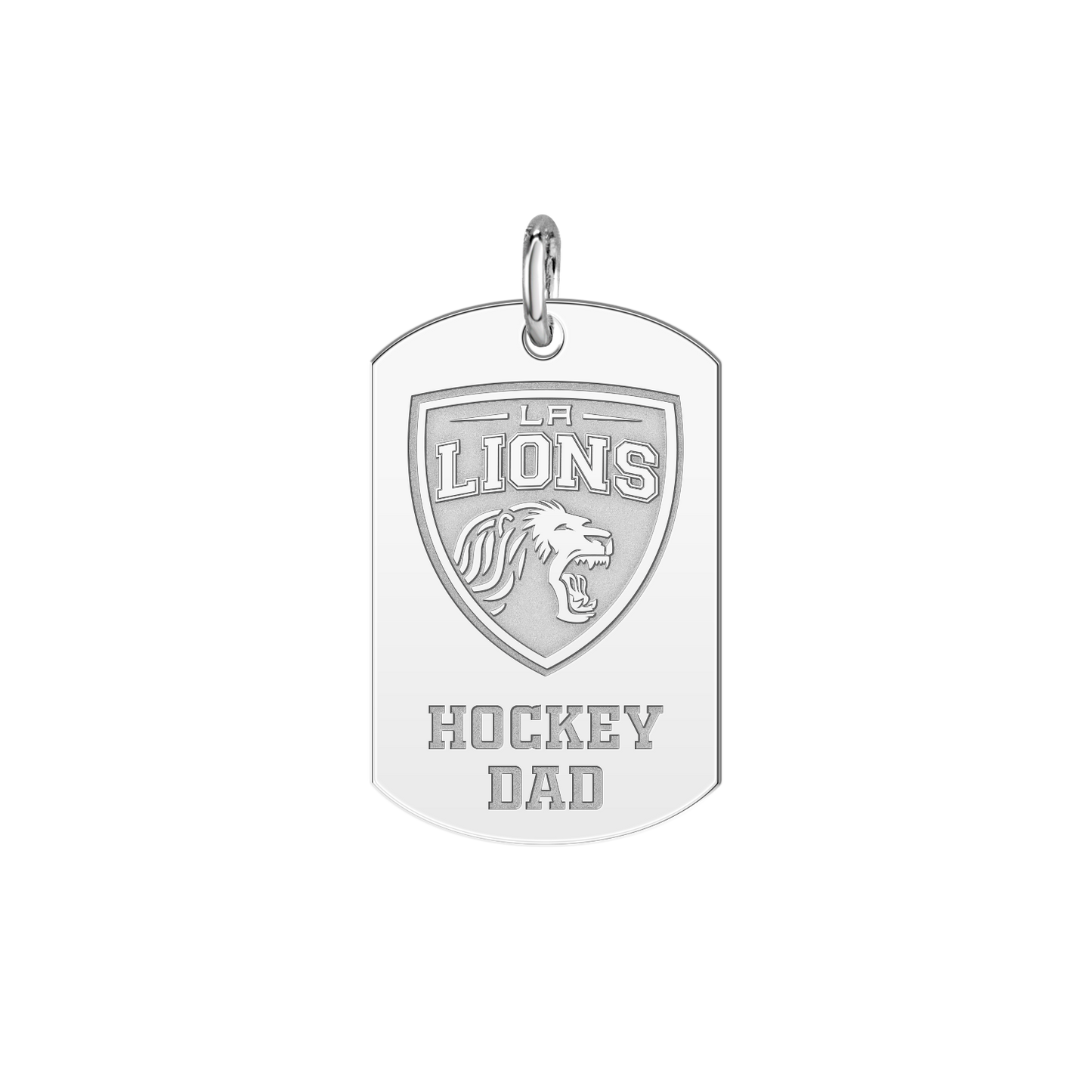 LA Lions Hockey Dad Tag