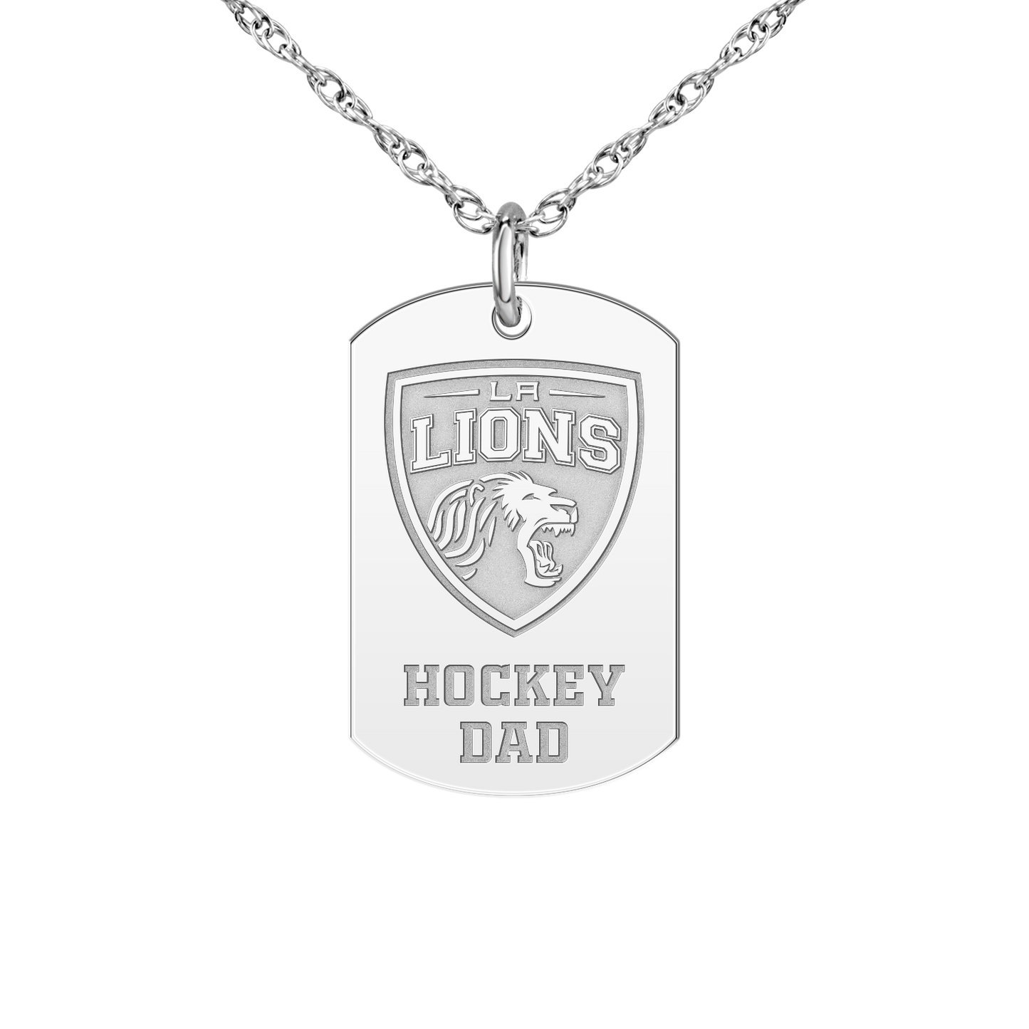LA Lions Hockey Dad Tag