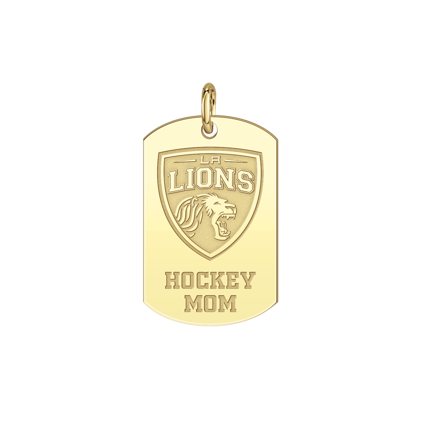 LA Lions Hockey Mom Tag