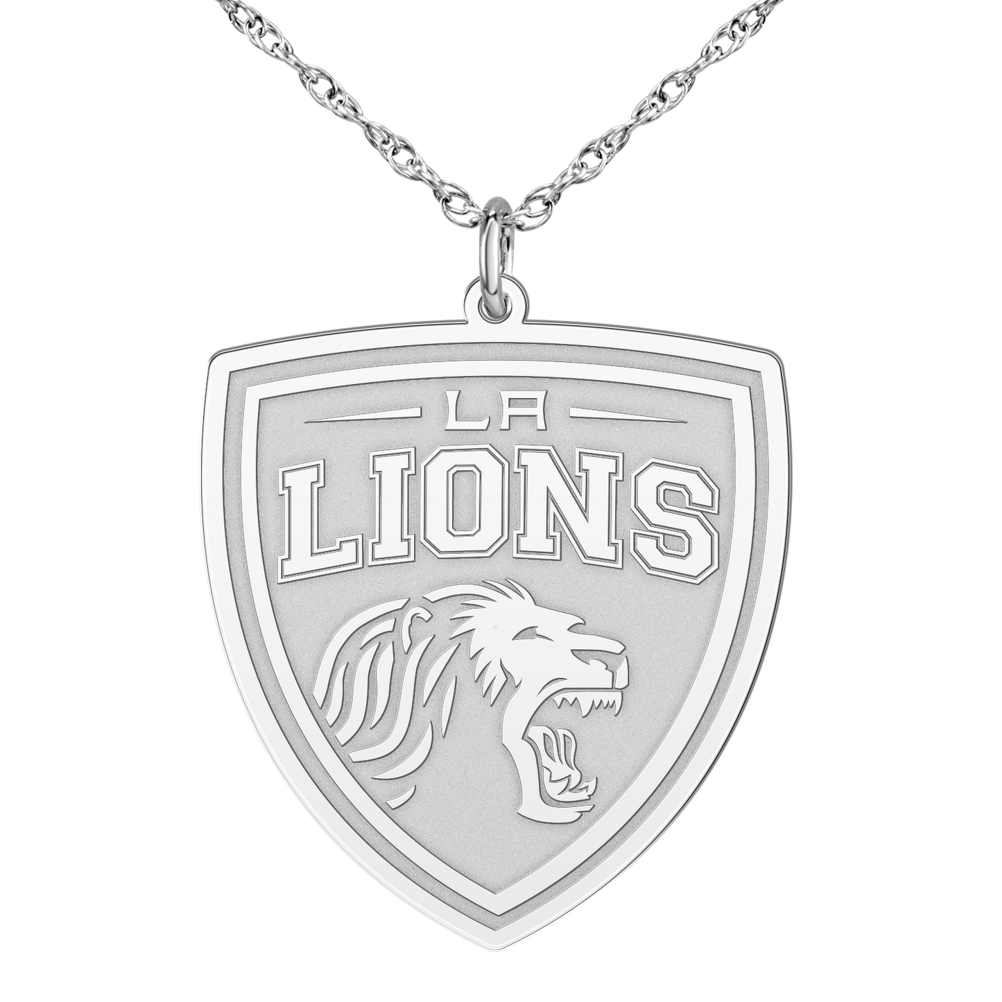 LA Lions Signature XL Logo Pendant