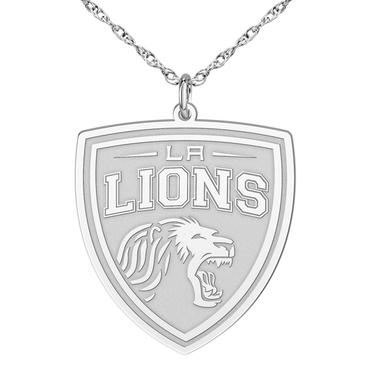 LA Lions Signature XL Logo Pendant