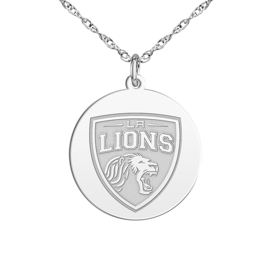 LA Lions Logo Disc Small