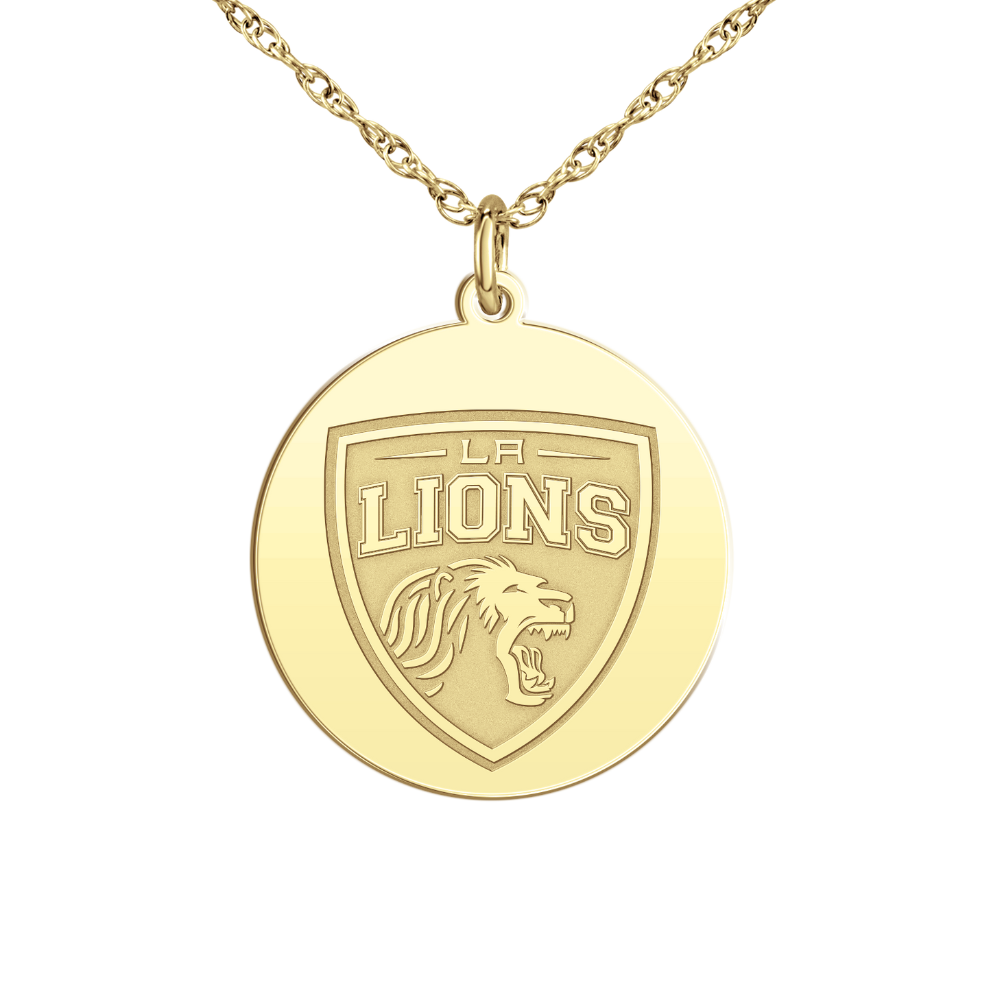 LA Lions Logo Disc Small