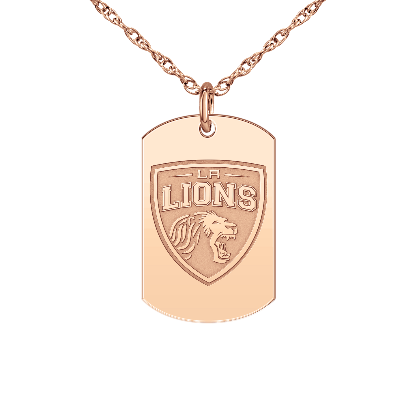 LA Lions Logo Tag Small