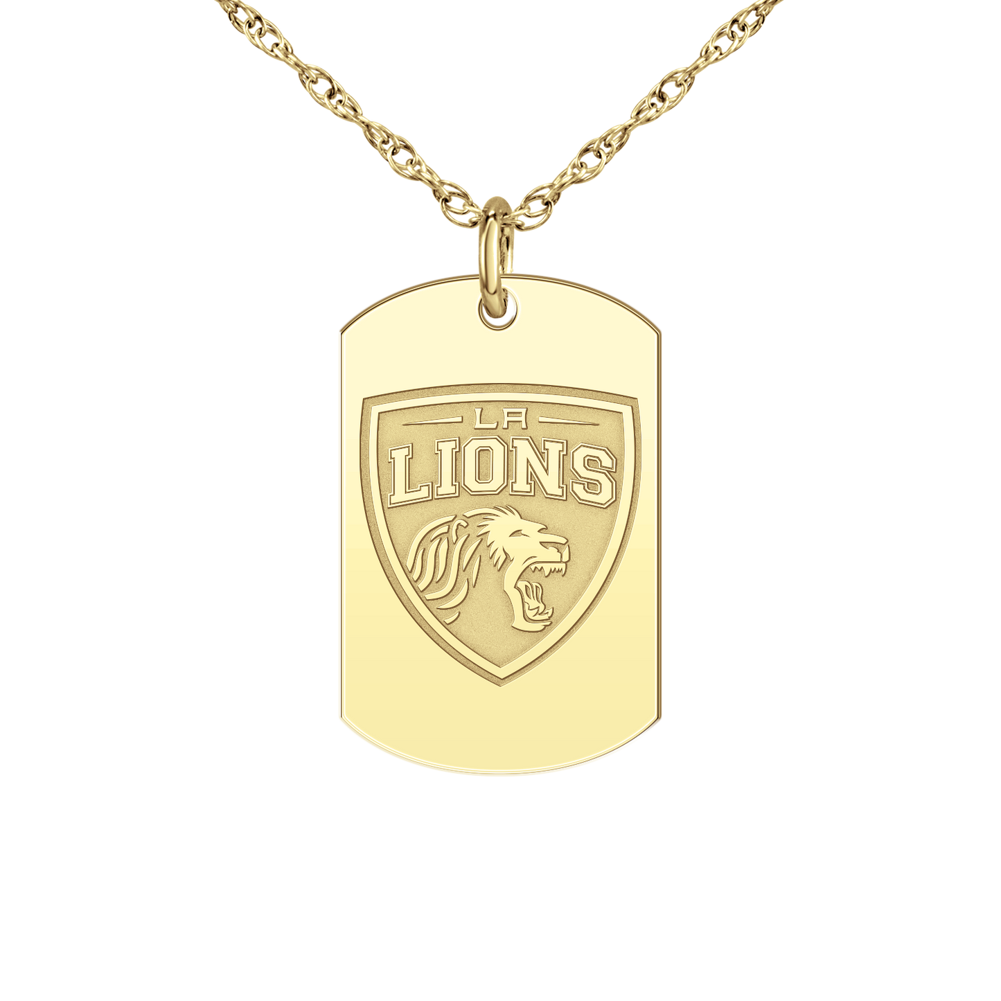 LA Lions Logo Tag Small