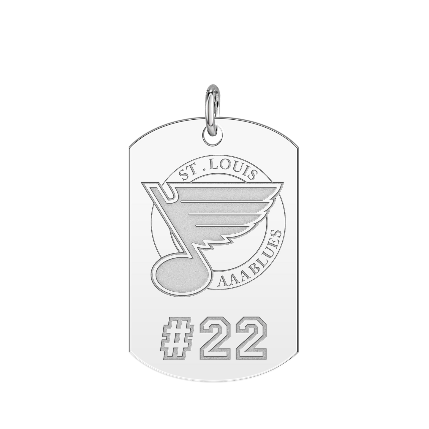 St. Louis AAA Blues Players Tag Large