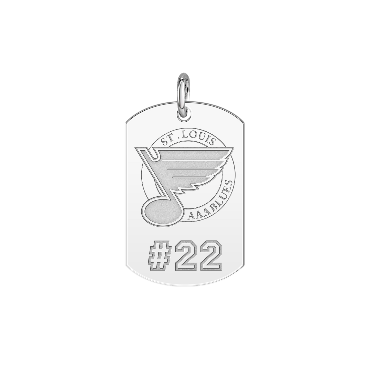 St. Louis AAA Blues Players Tag Small