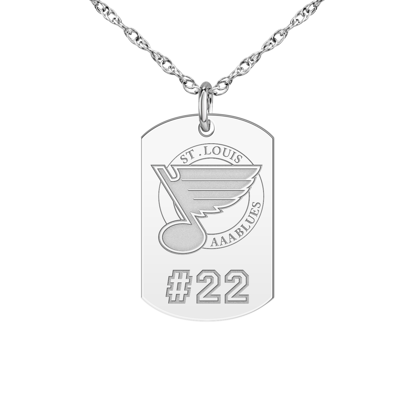 St. Louis AAA Blues Players Tag Small