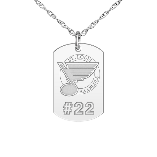 St. Louis AAA Blues Players Tag Small