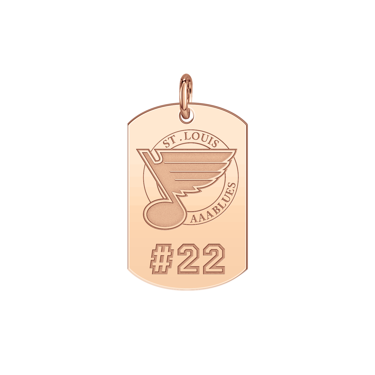 St. Louis AAA Blues Players Tag Small