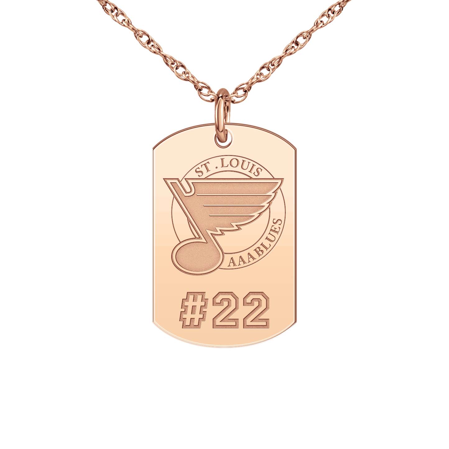 St. Louis AAA Blues Players Tag Small