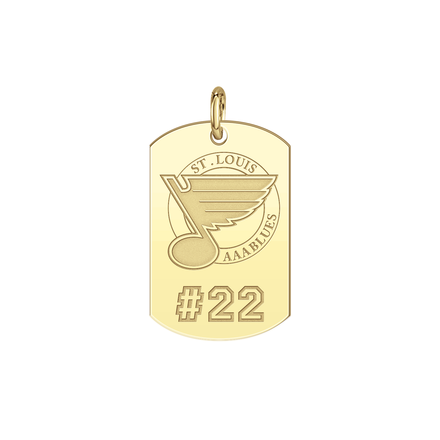 St. Louis AAA Blues Players Tag Small