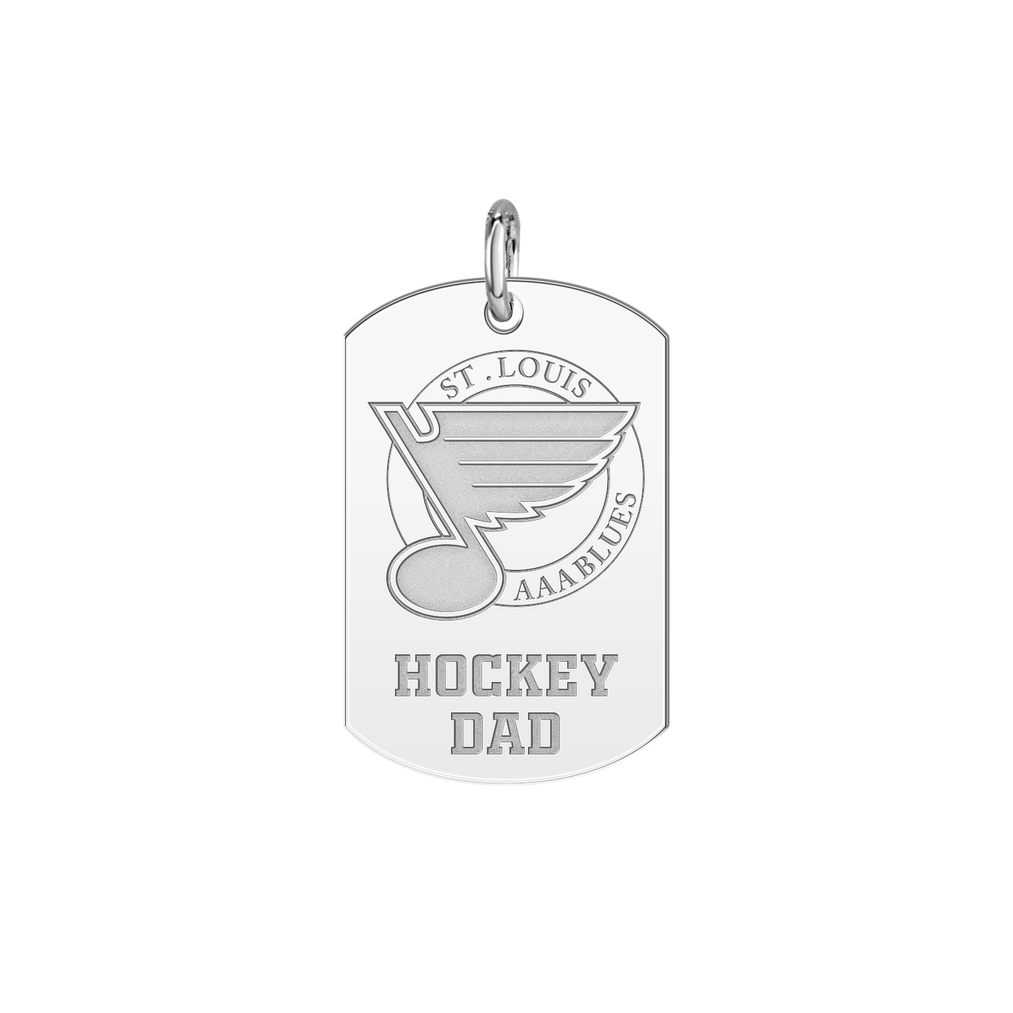 St. Louis AAA Blues Hockey Dad Tag