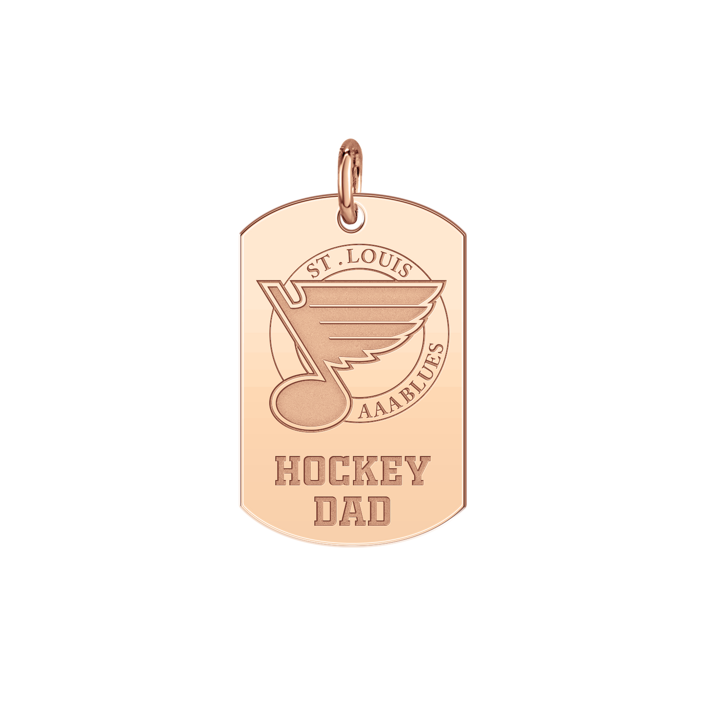 St. Louis AAA Blues Hockey Dad Tag