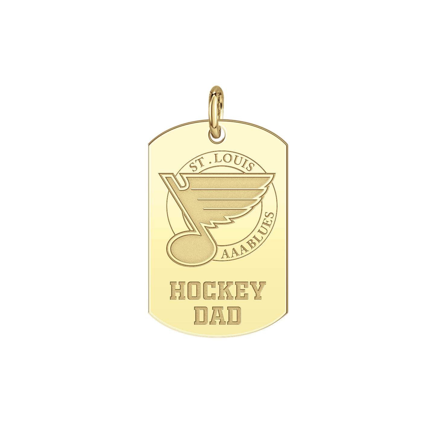 St. Louis AAA Blues Hockey Dad Tag