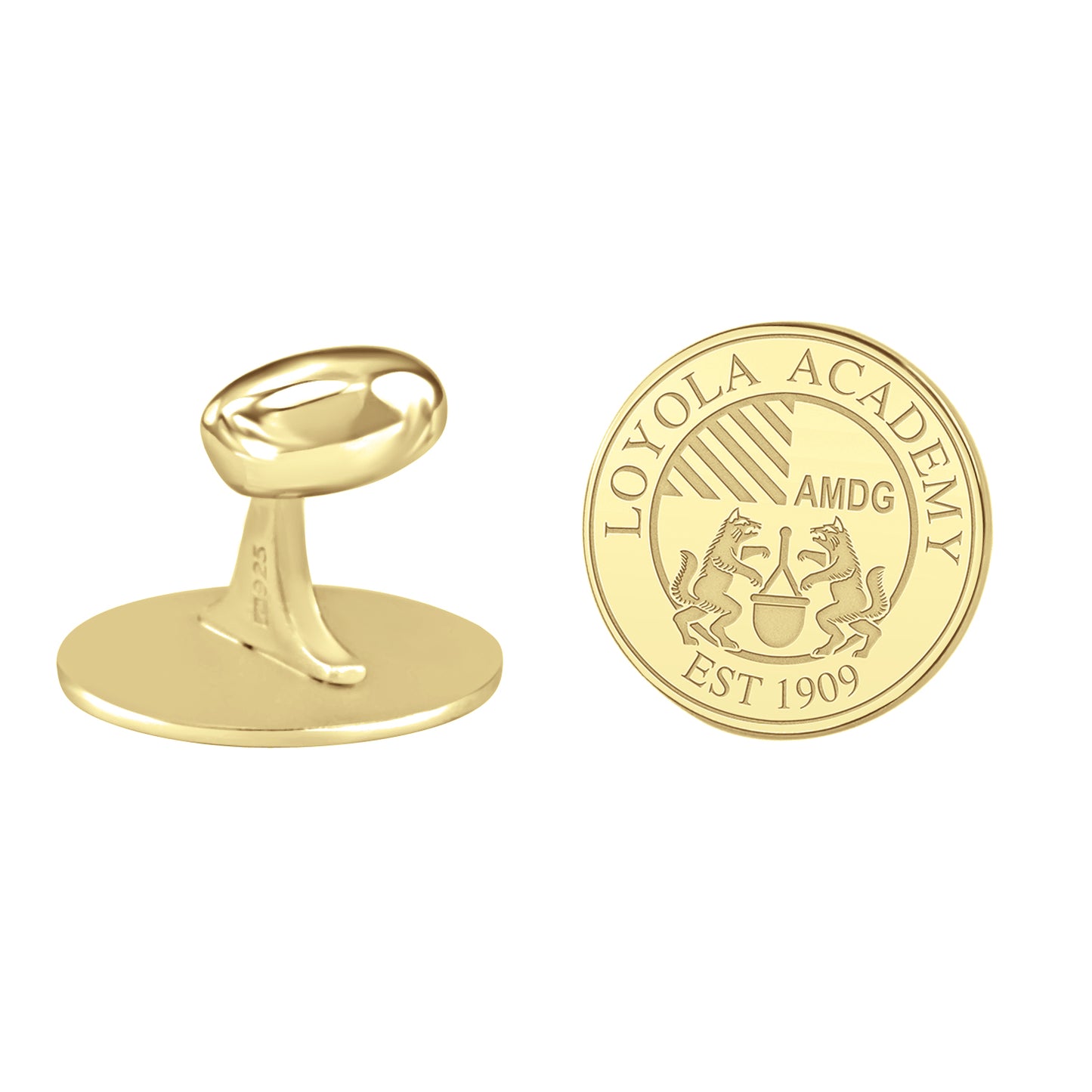 Loyola Academy Seal Cufflinks