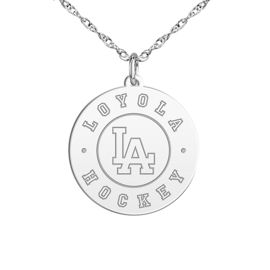 Loyola Academy Hockey Crossing Sticks Disc