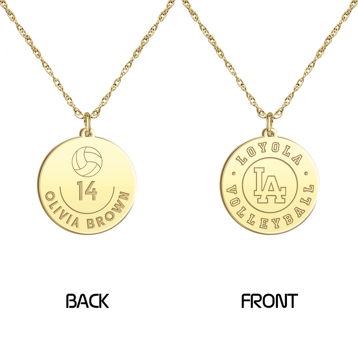 Loyola Academy Volleyball Disc