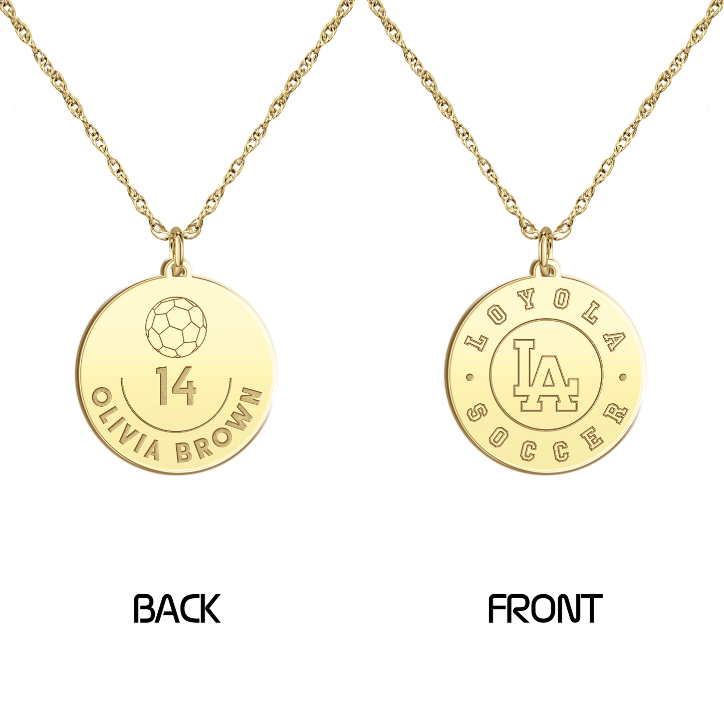 Loyola Academy Soccer Disc