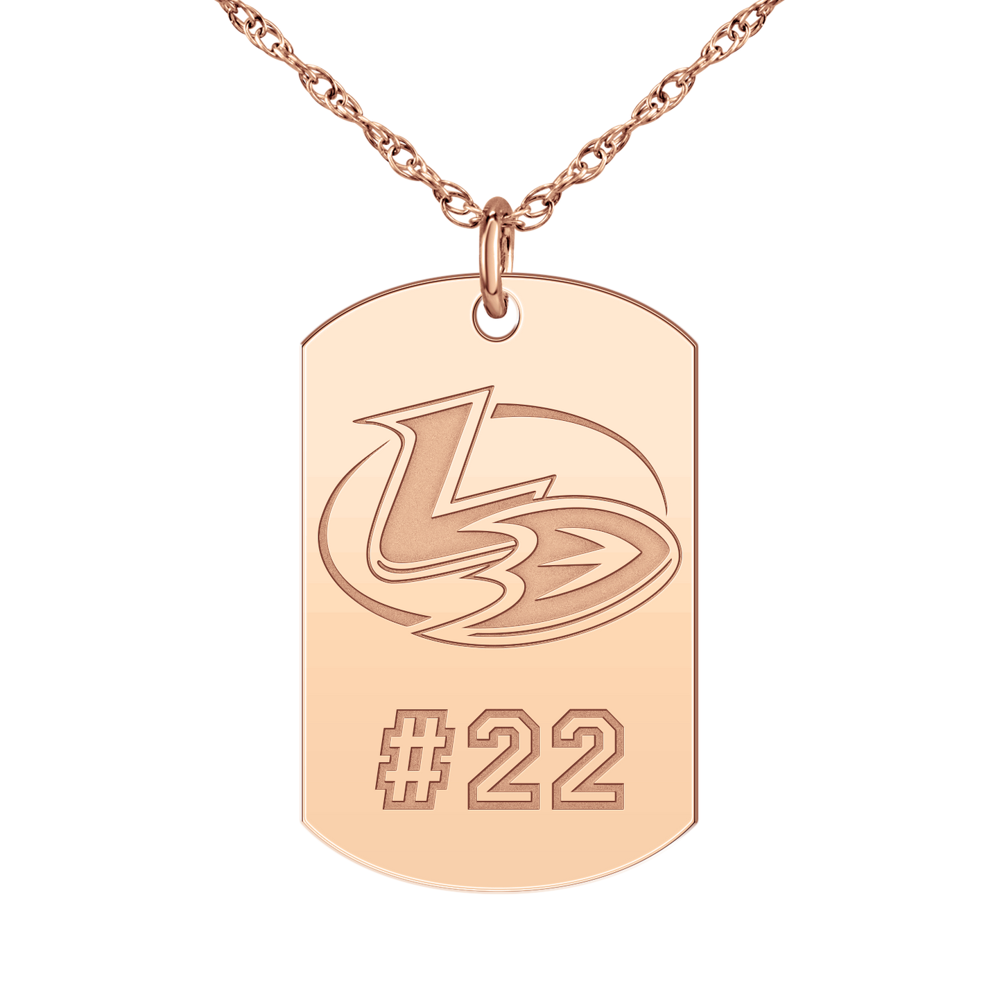 Lady Ducks Players Tag Large