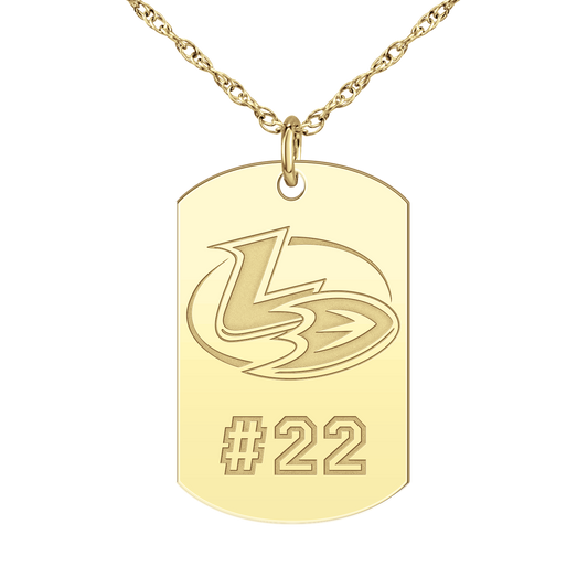 Lady Ducks Players Tag Large