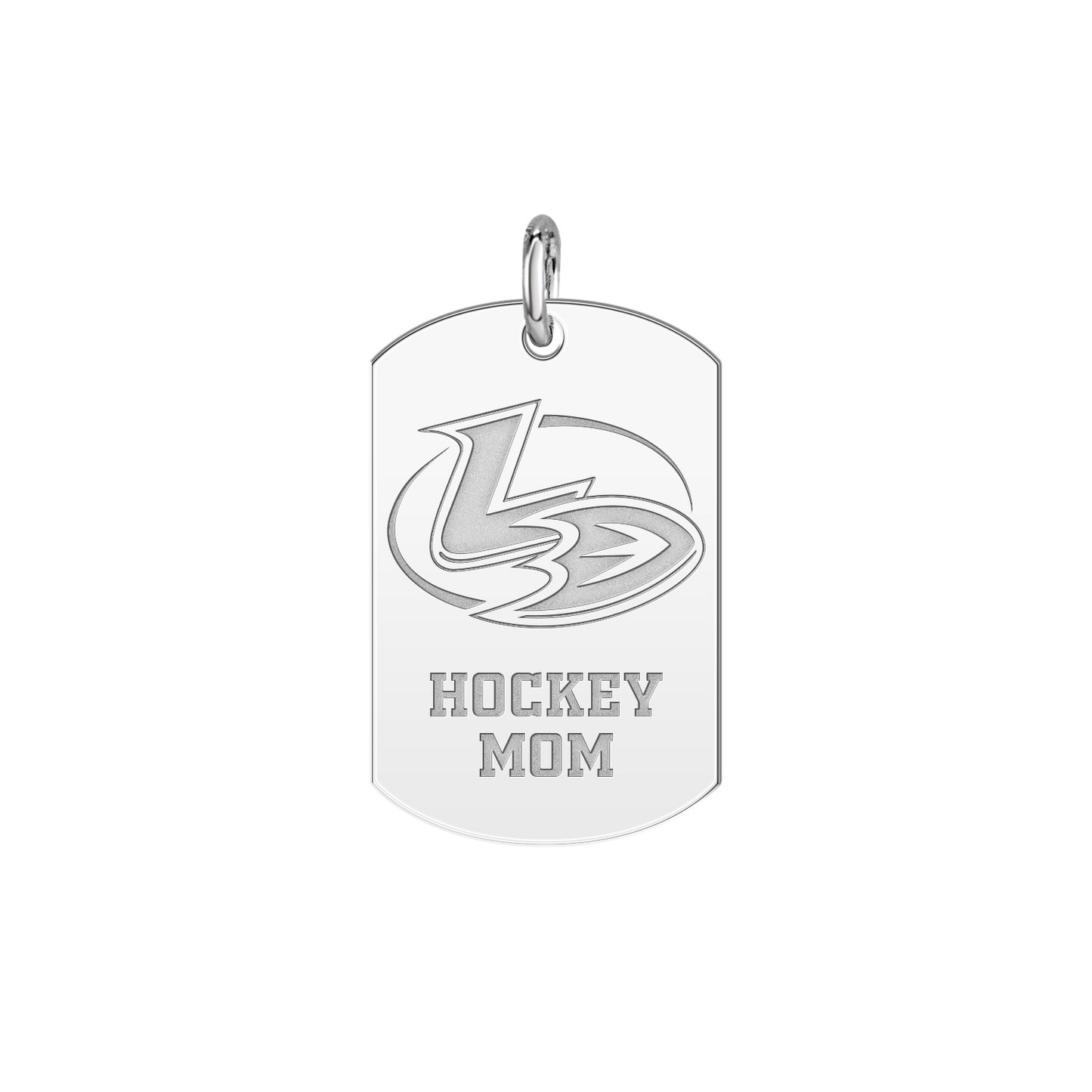 Lady Ducks Hockey Mom Tag