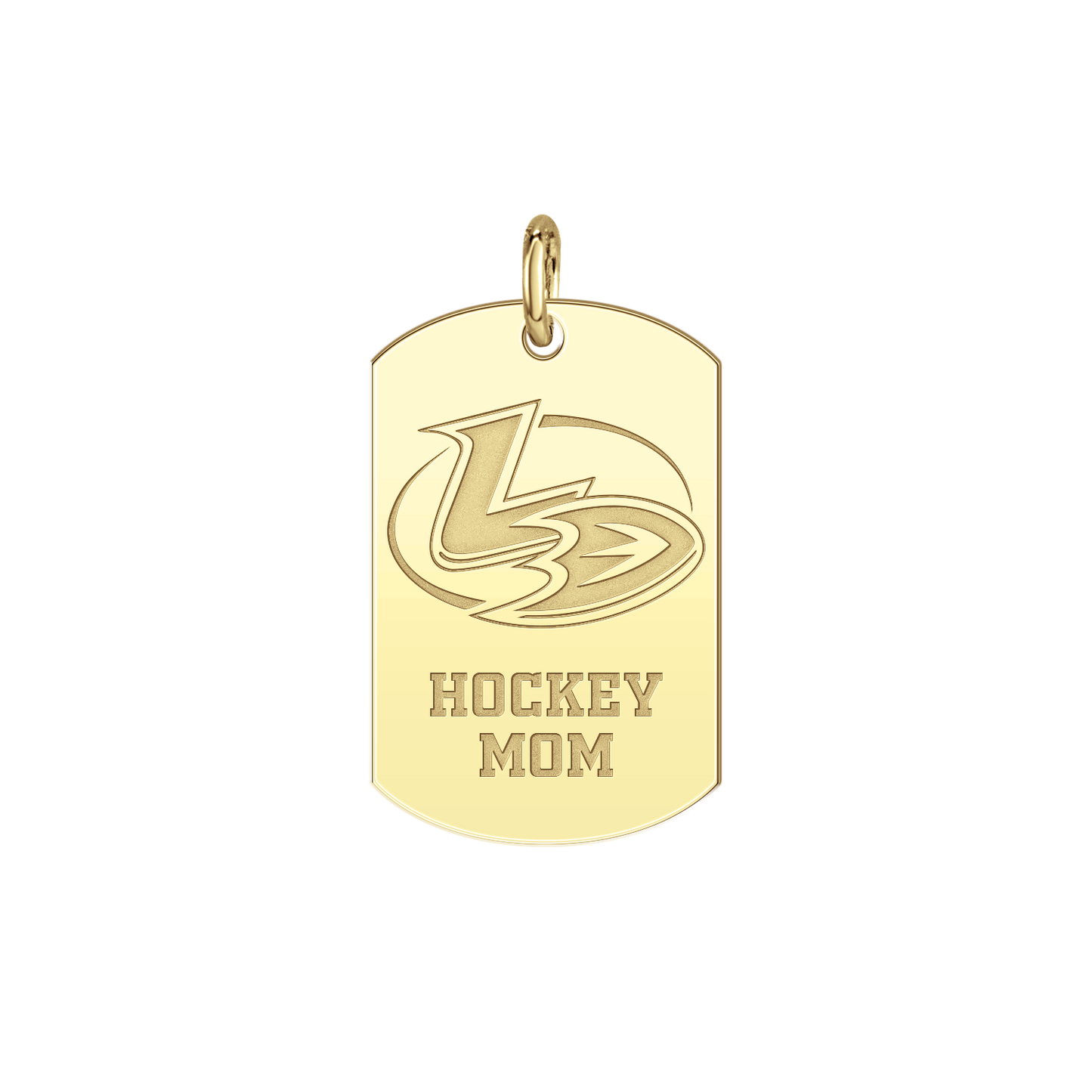Lady Ducks Hockey Mom Tag