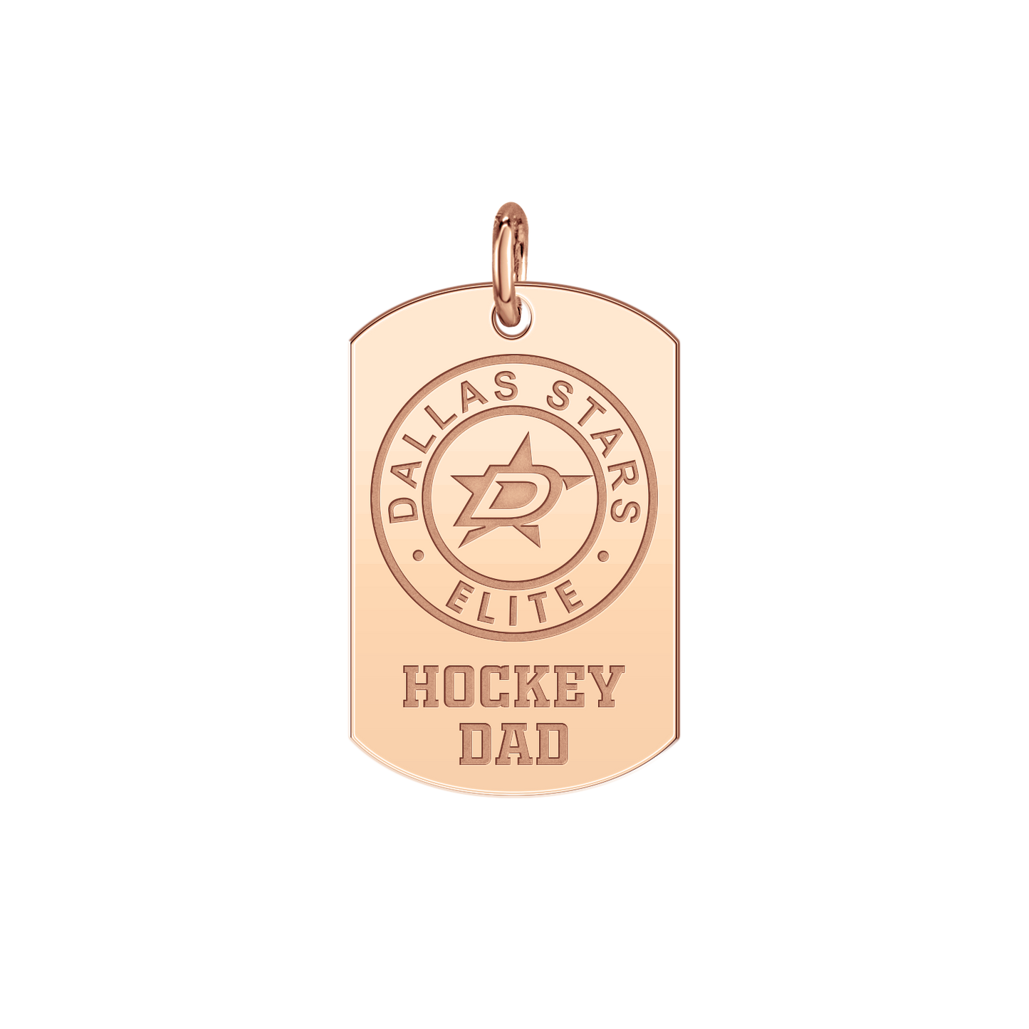 Dallas Stars Elite Hockey Dad Tag