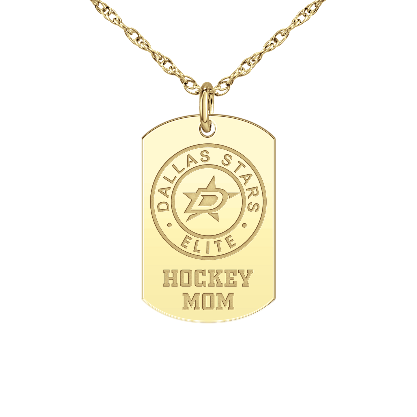 Dallas Stars Elite Hockey Mom Tag