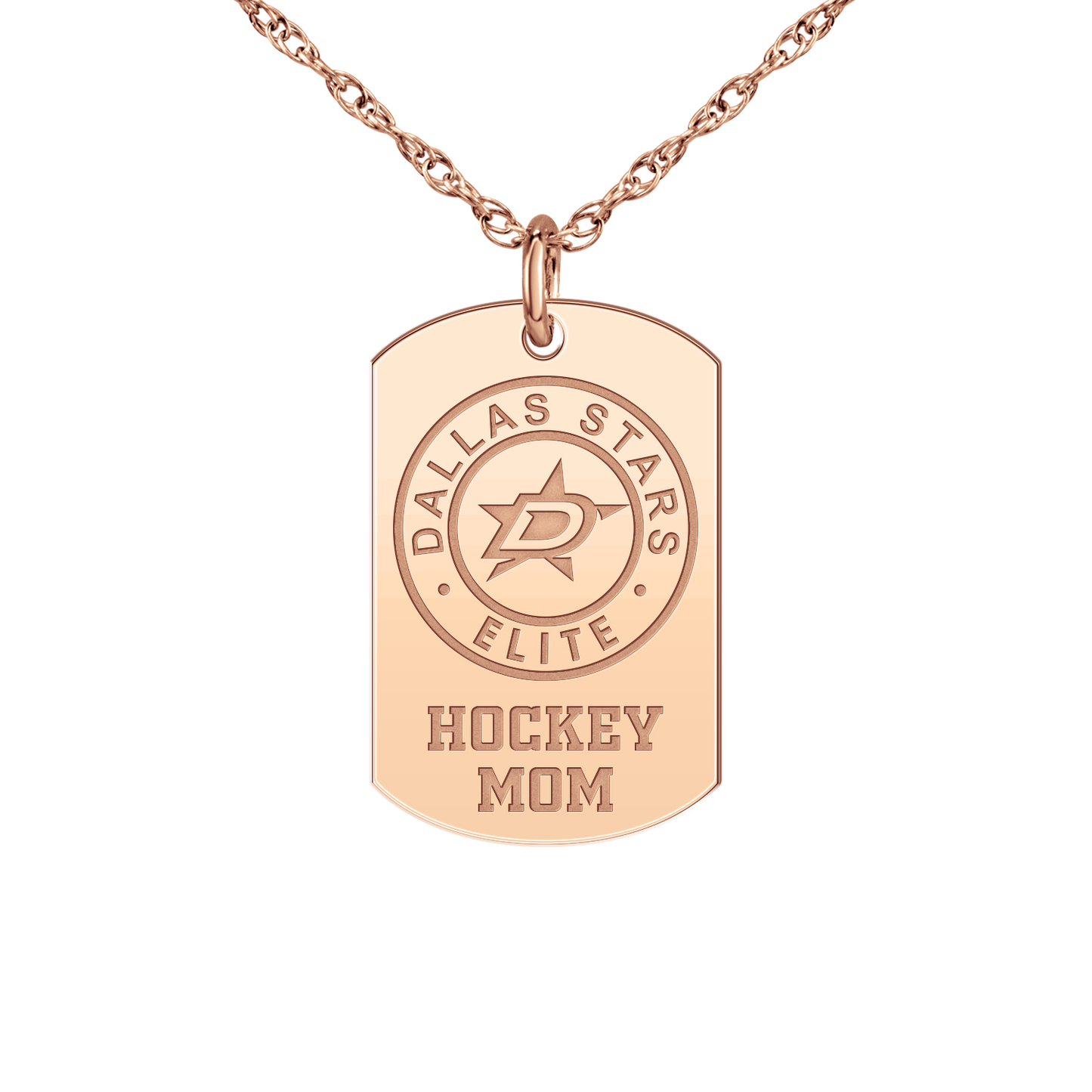 Dallas Stars Elite Hockey Mom Tag